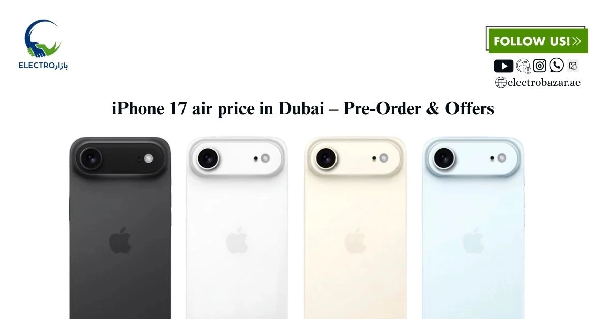iPhone 17 air price in Dubai
